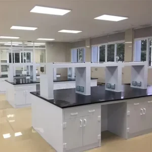 Chemical PP Lab Furniture Lab Bench Casework Strong Alkali Resistance