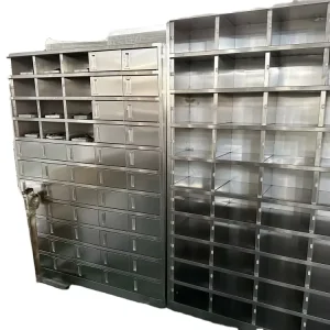 Chemical Reagent Storage Stainless Steel Medical Shoe Storage Cabinet White Shoe Cabinets