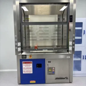 Chemical Resistant Laboratory Furniture 304 Stainless Steel Fume Cupboards Laboratory Cupboards