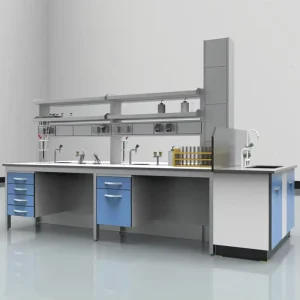 Chemistry Laboratory Bench Workstation Hospital Steel Lab Equipment Lab Table