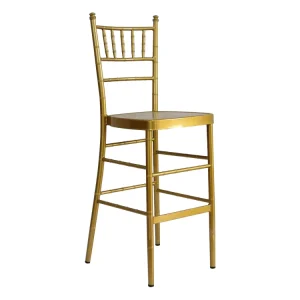 Chiavari Bar Chair Stainless Steel High Stool