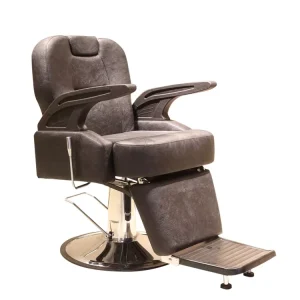 China Best Man Black Barber Chair Reclining Salon Barber Chair