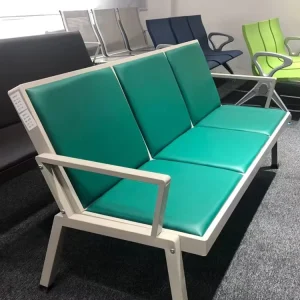 China Factory Comfortable Stainless Steel Waiting Chairs for Salon Hospital