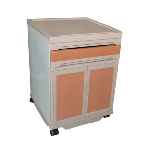 China Factory Hospital Bedside Cabinet Hospital Bed Side Table with Drawer