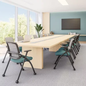China Factory Hotel Medical Meeting Room Guest Manager Training Visitor Staff Chairs Conference Stackable Plastic Office Chairs