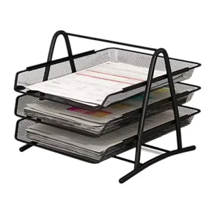 China Factory Low Price Mesh 3 Tier Document Letter Tray Desk Organizer