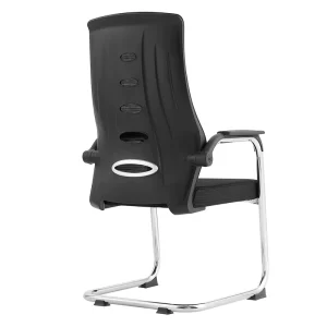 China High Quality Executive Visitor Chair with Metal Frame Mesh Office Fabric Chair Good for Conference or Hotel Use