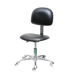 China Industrial ESD Cleanroom Chair Antistatic PU Leather Adjustable Function Laboratory Hospital Workshop Warehouse