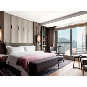 China Manufacture Hotel Guest Bedroom Sets King Size Bed Room Furniture Good Hotel Bedroom Set