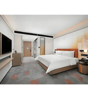 China Manufacturer 3-5 Star Hotel Furniture Bedroom Set Design Professional Factory Customized Complete Hotel Room Furniture Set
