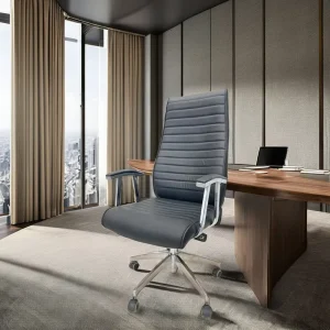China Manufacturer Middle East Design Synthetic Leather Office Chairs Furniture for Executive Manager Hotel Meeting Room Used