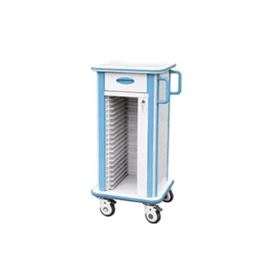 China Manufacturer Very Hard and Light ABS Plastic Hospital Medical Trolley