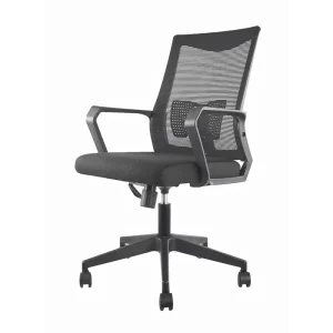 China Manufacturing Factory Ergonomic Staff Chair Modern Industrial PU Office Chair JX-105