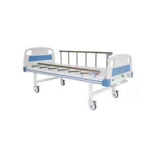China factory price hospital furniture medical manual homecare hospital bed 2 cranks