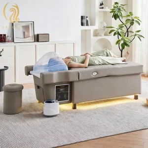 Chuque Multi Functional Thai Massage Bed Salon Electric Backrest Lifting Foot Repair Shampoo Chair Head Hydrotherapy Shampoo Bed
