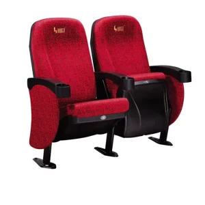 Cinema Seating with Rising Armrest 8 Years Warranty Factory Direct Selling