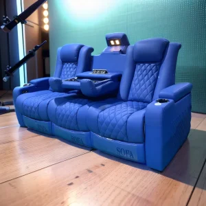 Cinema Sofa Home Theatre Seating Electric Recliner Cinema Sectional Sofa Theater Recliner Massage Living Room Sofa