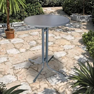 Circular Load-bearing Capacity Foldable Portable Garden Courtyard Bar Table