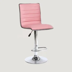 Classic Barber Chairs Relaxing Nordic Bar Stool Industrial Swivel Bar Chairs Modern Leather Bar Chair