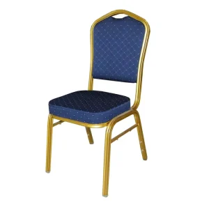 Classic Design High Quality Hotel Wedding Party Chair Fabric Metal Frame Hotel Banquet Chairs