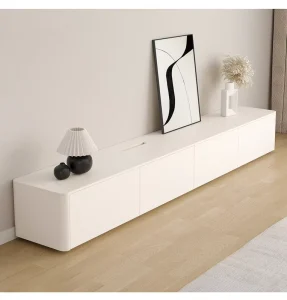 Classic Design Minimalist Modern Customize TV Cabinet with Storage Drawer Simple TV Stand Design