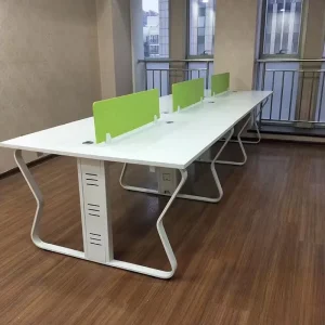 Classic Double Design Computer Office Desk Custom Meeting Manager Table Office Furniture