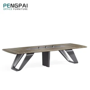 Classic Modern Veneer Office Desk Meeting Room Boardroom Conference Meeting Table
