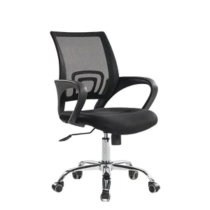 Classic Office Swivel Chair Ergonomic Revolving Mesh Visitor Executive Office Chair for Office Staff