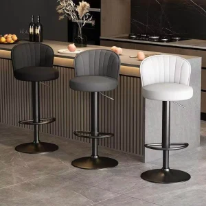 Classic Round Design High quality bar Stools Stylish and Simple High quality bar Stools for the Kitchen