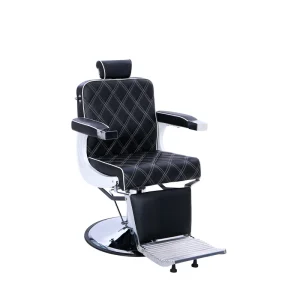 Classic Solid Metal Frame Durable Reclining Function Beauty Salon Furniture Barber Chair