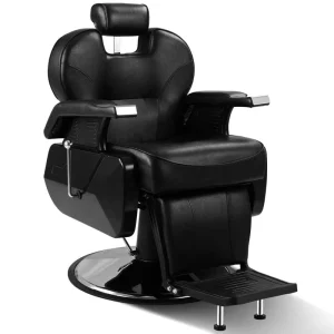 Classic Used Barber Chair Hairdresser Barber Chair Black