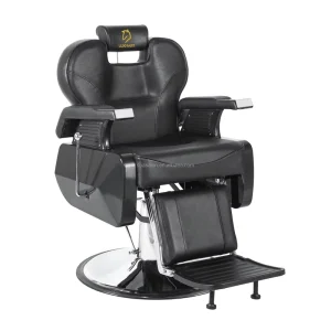 Classic Used Barber Chairs for Sale with PVC Leather and Stainless Steel Armrest for Barber Salon Shop