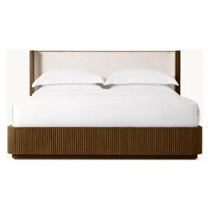 Classical Selling Bedroom Furniture Solid Oak Wood Storage King Queen Size Frame Beds