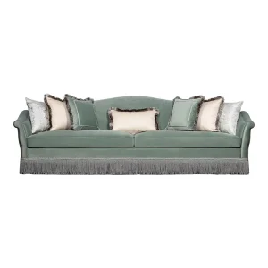 Classical Style Majlis Arabic Fringe Sofa Set Floor Large 3 Seater Seating Luxury Best Quality Couch Sofa Set for Living Room