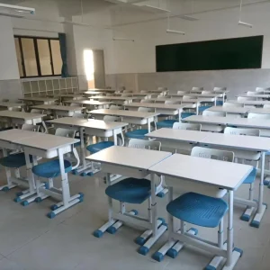 Classroom Furniture School Desks and Chairs Height Adjustable Student Sets for Primary