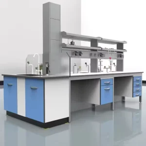 Classroom Laboratory Furniture Bench Tops Lab Table Customized Modern Lab Equipment for School Stainless Steel 1 Set