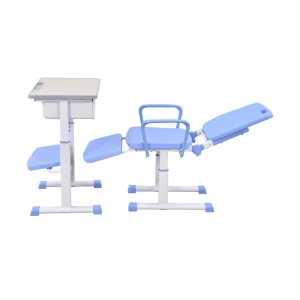 Classroom Learning Single Lunch Break Tables and Chair Set Commercial Pre Primary School Students Desk and Chair with Table