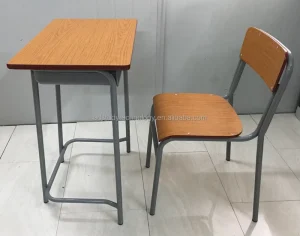 Classroom Single Student School Desk and Chair Table and Chair Primary School Desk Set School Furniture