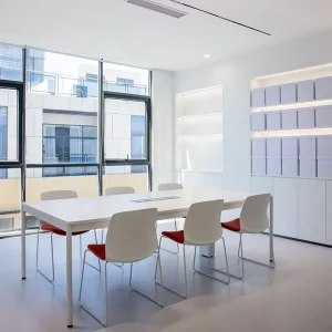Classroom White Acrylic Conference Room Table
