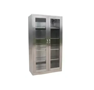 Cleanroom Equipment Hospital Furniture Outpatient Cabinet Stainless Steel Disposal Treatment Cabinet
