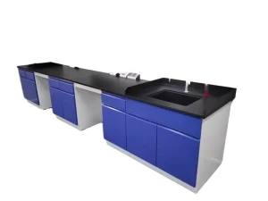 Cleanroom Lab Bench Pharmaceutical Lab Workbench Biosafety Lab Table Modular Single drawer Laboratory Furniture with Sink