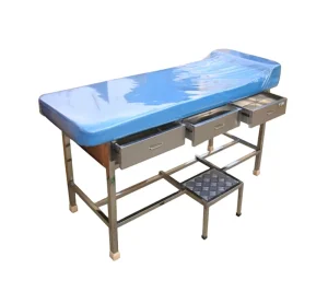 Clinic Equipment Medical Exam Table with Stool