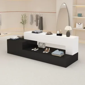 Clothing Store Nakajima Display Cabinet Shopping Mall Exhibition Hall Middle Table Cosmetics Shoe Bag Running Water Table