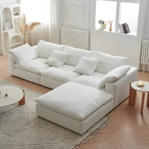 Cloud Compression Modular Sectional Sofas Set Furniture Vacuum Pack Compression Sofa Compressed for Living Room Couch in Boxe