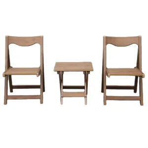 Cloud Folding Chair 3 piece Set Outdoor Practical Garden Park Chair Foldingtable &chair Set