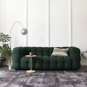 Cloud Sofa Sectional Living Room Furniture Set Couch Boucle Teddy Steel Compressed Japandi Modular Sectional Cloud Sofa