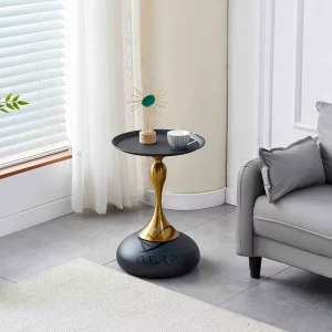 Coffee Table High End Luxury Villa Lobby Minimalist Metal Painting Top Modern Coffee Table