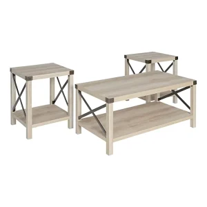 Coffee Table with Storage Shelf Living Room Furniture