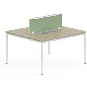 Collaborative Face to Face 2 4 Person Office Workstation Desk Flexible Staff Table Office Partitions with Cable Management