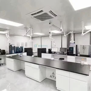 College Lab Work Table Laboratory Furniture Equipment with Phenolic Resin Counter Top